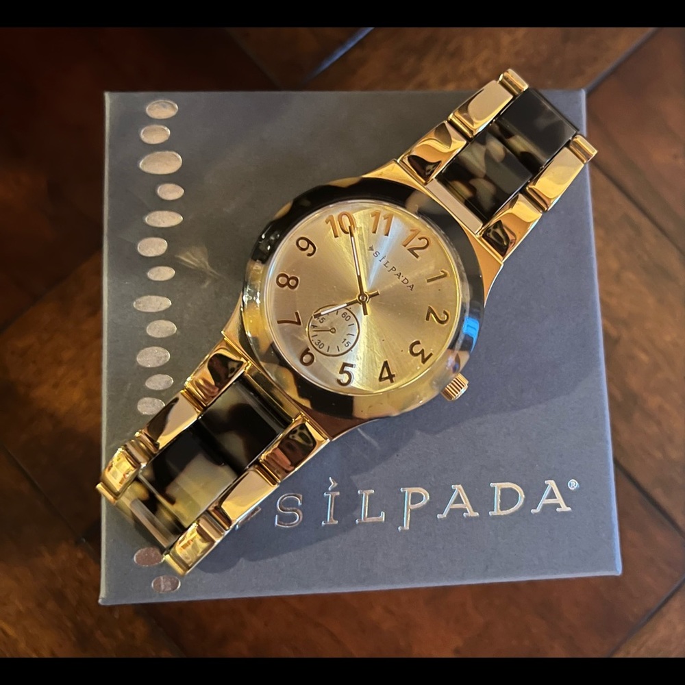 Silpada Timeless Tortoise Watch